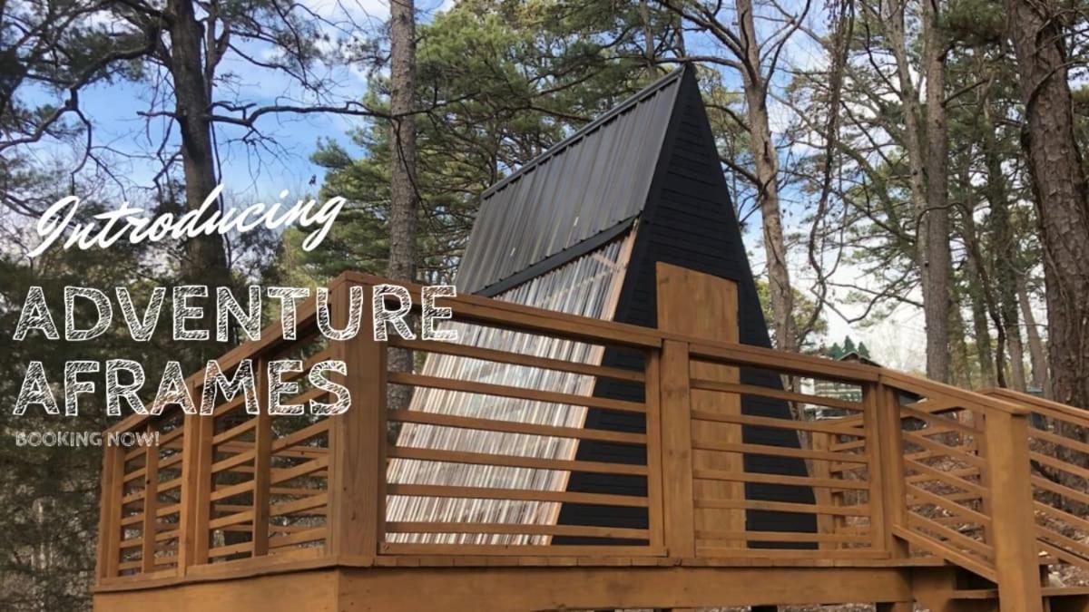 Loblolly Pines Adventure Aframe #2 Villa Eureka Springs Exterior foto