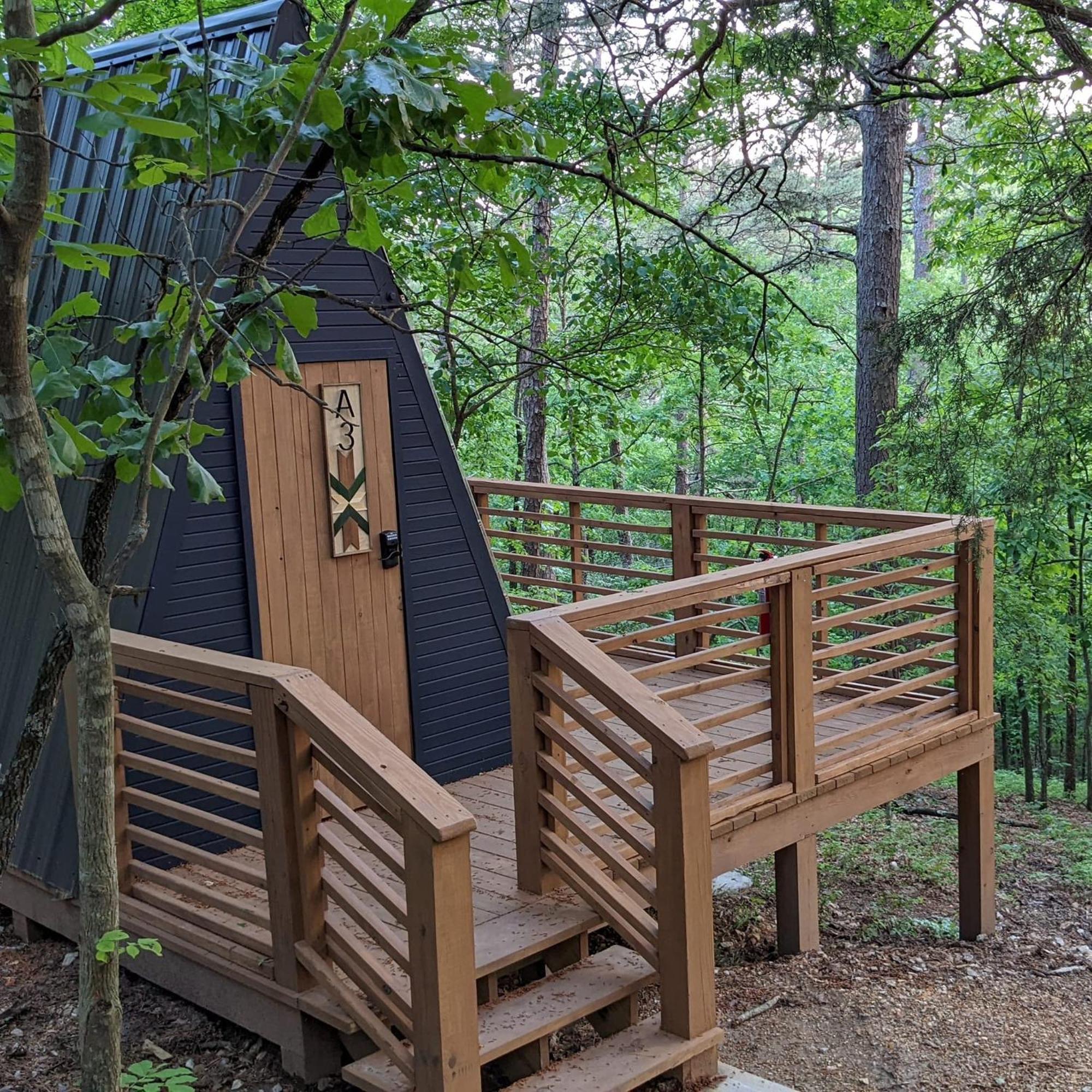 Loblolly Pines Adventure Aframe #2 Villa Eureka Springs Exterior foto